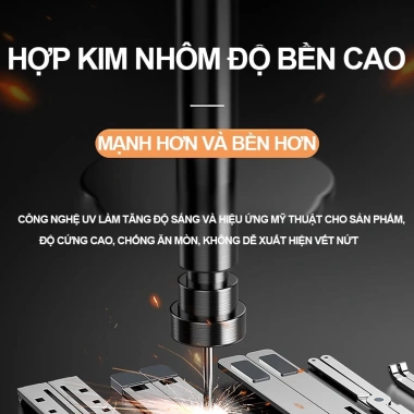 Giá đỡ laptop 2 tầng gấp gọn nhôm VNNETLAN - Độ cao điều chỉnh, tản nhiệt, giảm 99.000₫