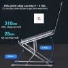 Giá Đỡ Laptop 2 Tầng Nhôm Điều Chỉnh Độ Cao, Tản Nhiệt, Phù Hợp MacBook và iPad - Giá 115k 3