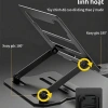 Giá Đỡ Laptop Aiodiy Hợp Kim Nhôm Bền, Chịu Lực Tốt, Cho MacBook, iPad, Máy Tính Bảng 4