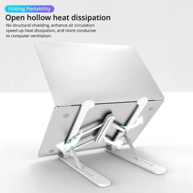 Giá đỡ laptop Ankndo bền bì gập lại tiện dụng, phù hợp mọi kích thước, giảm giá 21% 2