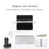 Giá đỡ laptop dọc điều chỉnh, khe cắm kép, tiết kiệm không gian cho laptop & tablet 7