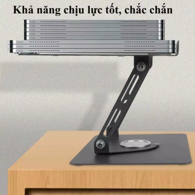 Giá đỡ Laptop Essager K95 chân xoay 360° - Đế tản nhiệt thép, giá 219.000đ 5