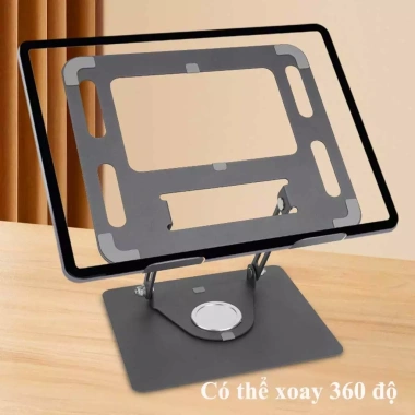 Giá đỡ Laptop Essager K95 chân xoay 360° - Đế tản nhiệt thép, giá 219.000đ 6