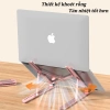 Giá Đỡ Laptop Gấp Gọn - 7 Cấp Độ Điều Chỉnh, Tản Nhiệt, Nhôm Bền, Tiện Lợi 6