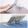 Giá đỡ laptop gấp gọn hợp kim nhôm điều chỉnh độ cao, giảm giá 19% - 89.000₫ 2