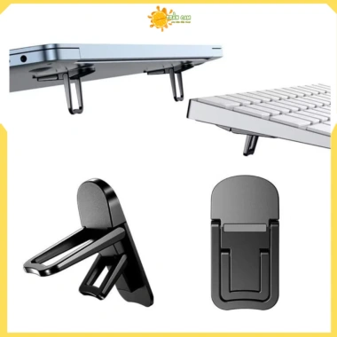 Giá đỡ laptop gập gọn – Tản nhiệt, độ cao 2 nấc, giảm giá 24.900₫ 2