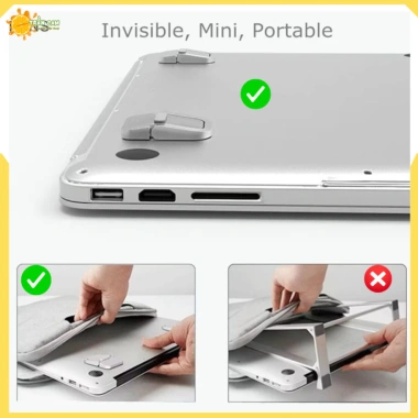Giá đỡ laptop gập gọn – Tản nhiệt, độ cao 2 nấc, giảm giá 24.900₫ 5