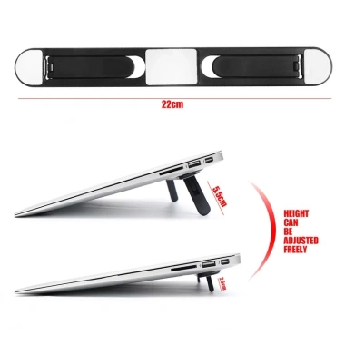 Giá Đỡ Laptop Gấp Gọn Tiện Dụng, Điều Chỉnh Cao, Bảo Vệ Lưng - Giá 50.490 VND