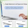 Giá Đỡ Laptop Gập Lại Di Động 2 Cái Nvisible - Nâng & Làm Mát Notebook, Giá Tốt 3