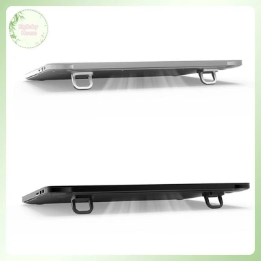 Giá Đỡ Laptop Gập Lại Di Động 2 Cái Nvisible - Nâng & Làm Mát Notebook, Giá Tốt 4