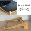 Giá Đỡ Laptop Gỗ Tre Tự Nhiên - Kệ Đặt MacBook, iPad Tản Nhiệt Tiện Dụng 35k 7