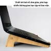 Giá Đỡ Laptop Gỗ Tre Tự Nhiên - Kệ Đặt MacBook, iPad Tản Nhiệt Tiện Dụng 35k 9