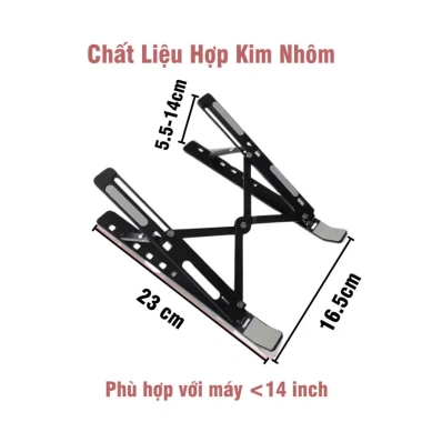 Giá đỡ Laptop Hợp Kim Nhôm Điều chỉnh cao, Đế tản nhiệt MANDALA - MacBook, iPad, 55.000₫ 9 Giá đỡ Laptop Hợp Kim Nhôm Điều chỉnh cao, Đế tản nhiệt MANDALA - MacBook, iPad, 55.000₫ 9