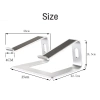 Giá đỡ laptop hợp kim nhôm tản nhiệt - Stand notebook MacBook, giảm giá 219k, giá gốc 264.990đ 8