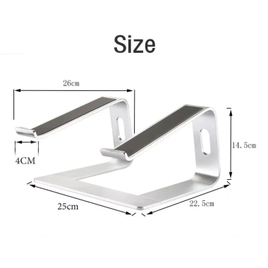 Giá đỡ laptop hợp kim nhôm tản nhiệt - Stand notebook MacBook, giảm giá 219k, giá gốc 264.990đ 8