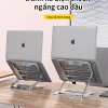 Giá đỡ laptop ICON nhôm điều chỉnh độ cao & tản nhiệt - Chắc chắn, hỗ trợ iPad