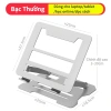 Giá đỡ laptop ICON nhôm điều chỉnh độ cao & tản nhiệt - Chắc chắn, hỗ trợ iPad 10