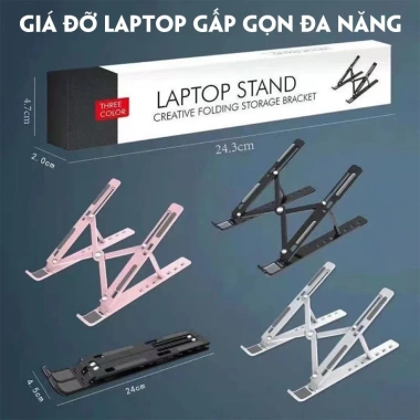 Giá đỡ Laptop iPad Macbook nhựa ABS cao cấp tản nhiệt đa năng chỉ 18.000₫ 4