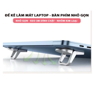 Giá Đỡ Laptop Kim Loại NHÔM SG-001 Nâng Máy Lên 21 inch Thiết Kế Gập Gọn Giá 43.999 VND 7