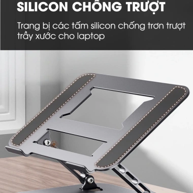 Giá đỡ laptop kim loại SIDOTECH 523 – Kệ tản nhiệt gập gọn, tùy chỉnh góc, hỗ trợ macbook, iPad, chống gù lưng – 428.000₫ 6