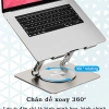 Giá đỡ Laptop L250 - Nhôm, xoay 360°, tùy chỉnh độ cao, cho MacBook iPad - 215.000₫ 9
