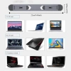 Giá đỡ laptop LISHUANG đa năng, chân gấp vô hình, nhiều màu, tương thích Dell 2