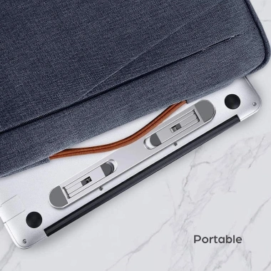 Giá đỡ laptop LISHUANG đa năng, chân gấp vô hình, nhiều màu, tương thích Dell