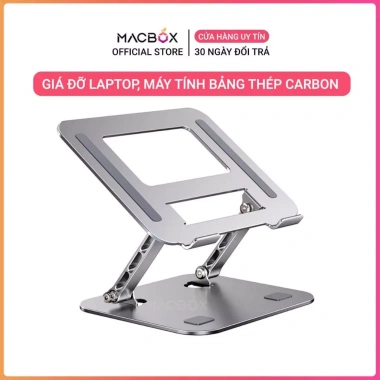 Giá đỡ Laptop, Macbook, iPad công thái học L658 T13 Macbox – nâng hạ độ cao, tản nhiệt nhanh, chỉ 139k