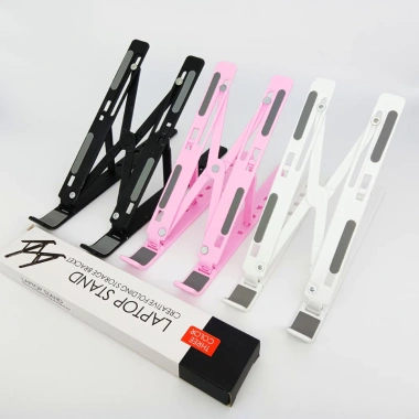Giá Đỡ Laptop, MacBook, iPad Đều Điều Chỉnh 7 Nấc, Đế Tản Nhiệt Gấp Gọn - 45.000đ