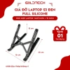 Giá đỡ laptop, MacBook, iPad Goldtech N3 nhôm độ cao linh hoạt - Đế tản nhiệt, 85.000đ 10