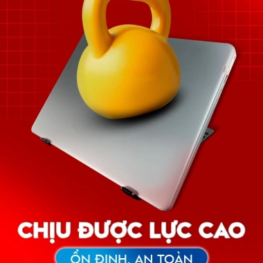 Giá đỡ Laptop, MacBook, iPad GoldTech N6 nhôm điều chỉnh độ cao, tản nhiệt - 153.000₫