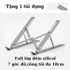 Giá đỡ laptop, MacBook, iPad hợp kim nhôm điều chỉnh cao – Tản nhiệt giảm 18% 2