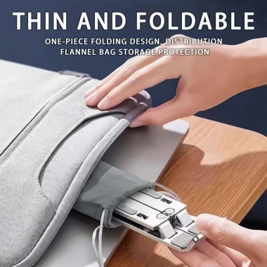 Giá đỡ laptop, MacBook, iPad hợp kim nhôm điều chỉnh cao – Tản nhiệt giảm 18% 5