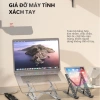 Giá đỡ Laptop MacBook iPad nhôm – Điều chỉnh độ cao, gấp gọn, tản nhiệt, giá 100.000₫ 3