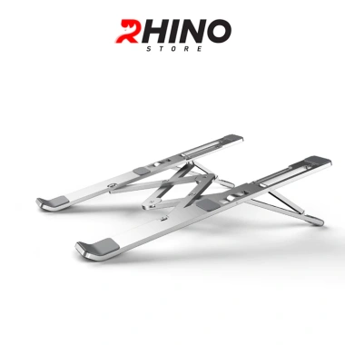 Giá đỡ Laptop, MacBook, iPad Rhino KL102 – Kệ nhôm cao cấp, tản nhiệt, gấp gọn, giảm giá 22% chỉ 115.000₫