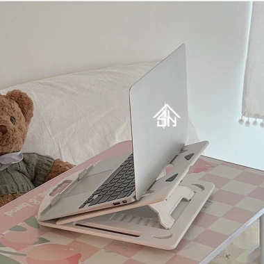 Giá đỡ laptop, MacBook, iPad xoay 360 7 nấc điều chỉnh độ cao siêu bền - 45.000đ