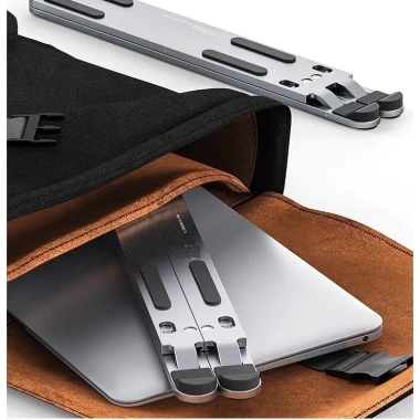 Giá đỡ Laptop, MacBook nhôm điều chỉnh độ cao - Đế tản nhiệt, kê laptop chắc chắn, giá 83.000₫ 3