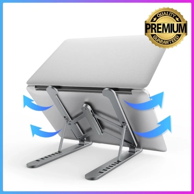 Giá đỡ Laptop MacBook nhôm hợp kim siêu chắc PL1 - Kệ tản nhiệt gấp gọn 179.900₫