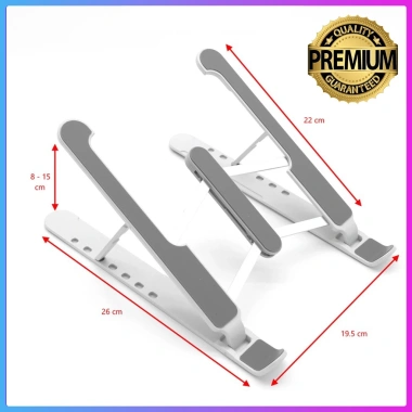 Giá đỡ Laptop MacBook nhôm hợp kim siêu chắc PL1 - Kệ tản nhiệt gấp gọn 179.900₫