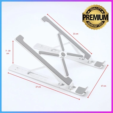 Giá đỡ Laptop MacBook nhôm hợp kim siêu chắc PL1 - Kệ tản nhiệt gấp gọn 179.900₫