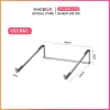 Giá đỡ Laptop Macbook Notebook V33 - Đế tản nhiệt hợp kim nhôm, giảm 19% - Tản nhiệt nhanh, bền bỉ 8