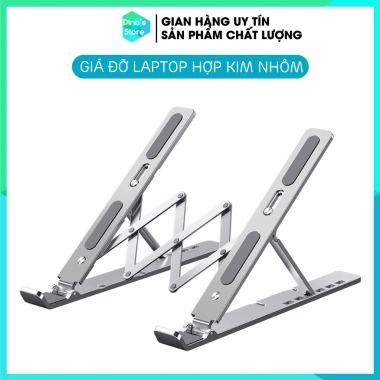 Giá đỡ Laptop & MacBook Ultrabook nhôm điều chỉnh độ cao, gập gọn LS501 SG001 - Giá 156.000 VNĐ