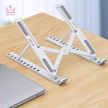 Giá đỡ laptop Maxrrh - Điều chỉnh, làm mát, gập lại, chống trượt cho laptop và tablet