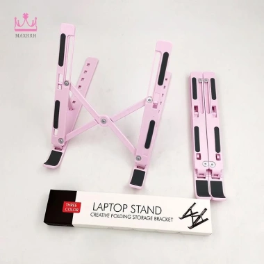 Giá đỡ laptop Maxrrh - Điều chỉnh, làm mát, gập lại, chống trượt cho laptop và tablet
