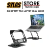 Giá Đỡ Laptop Máy Tính Bảng Xoay 360 độ Hợp Kim Thép Cacbon - Giá 105.000 VNĐ