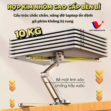 Giá đỡ Laptop MCHOSE N86 xoay 360° nhôm cao cấp, chịu lực 10kg - 639.000 VND