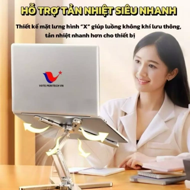 Giá đỡ Laptop MCHOSE N86 xoay 360° nhôm cao cấp, chịu lực 10kg - 639.000 VND