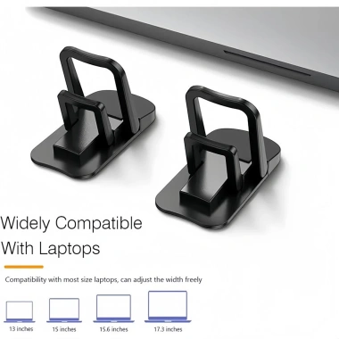 Giá đỡ laptop mini di động kim loại, điều chỉnh góc, gập gọn - Chỉ 29.000đ 4