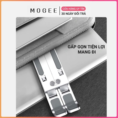 Giá Đỡ Laptop MOGEE Điều Chỉnh Độ Cao iPad 14/16 inch Hợp Kim Nhôm Chống Nóng 68.800₫