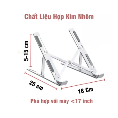 Giá Đỡ Laptop MOGEE Điều Chỉnh Độ Cao iPad 14/16 inch Hợp Kim Nhôm Chống Nóng 68.800₫